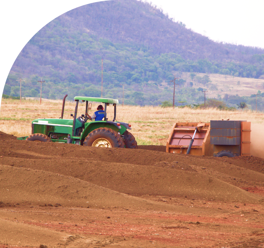 Projetos de compostagem e sustentabilidade relacionados a Agenda ESG do Grupo Otávio Lage.